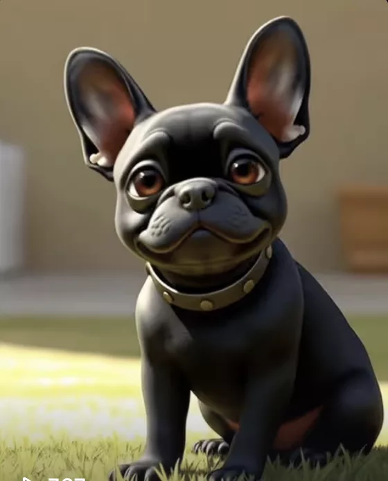 Meet Yoda, lovely Frenchie by Day and Superhero by Night !